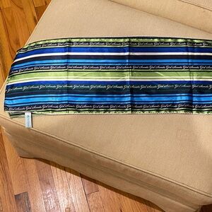 Girl Scouts striped oblong scarf